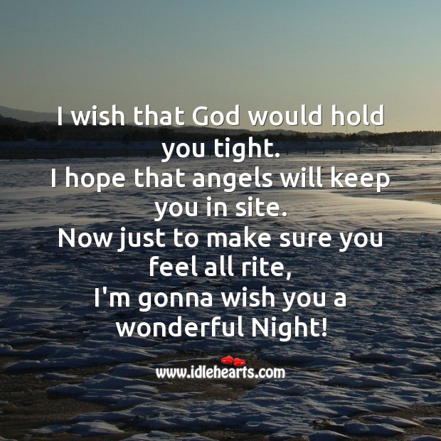 Have a wonderful night! Good Night Messages Image