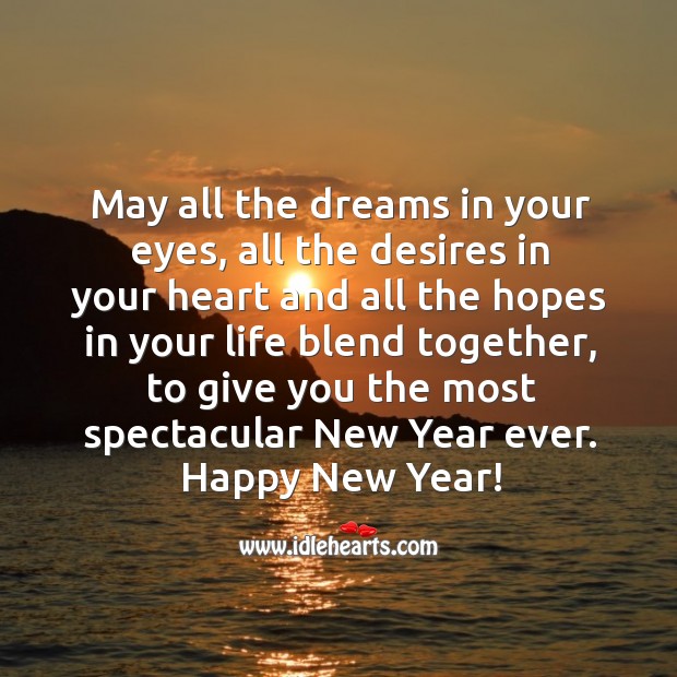 Have the most spectacular new year ever. Image