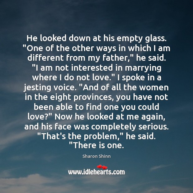 He looked down at his empty glass. “One of the other ways Image