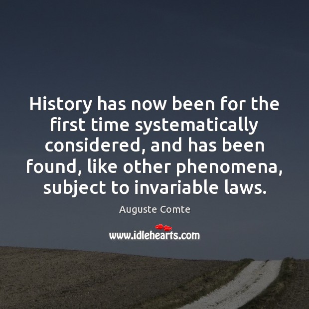 History has now been for the first time systematically considered, and has Image