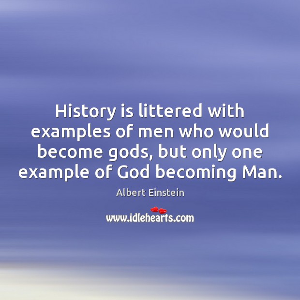 History is littered with examples of men who would become Gods, but Image