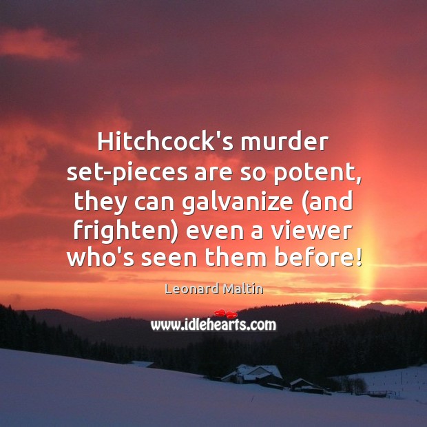 Hitchcock’s murder set-pieces are so potent, they can galvanize (and frighten) even Image