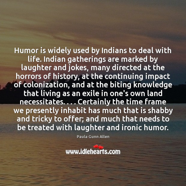 Humor is widely used by Indians to deal with life. Indian gatherings Image