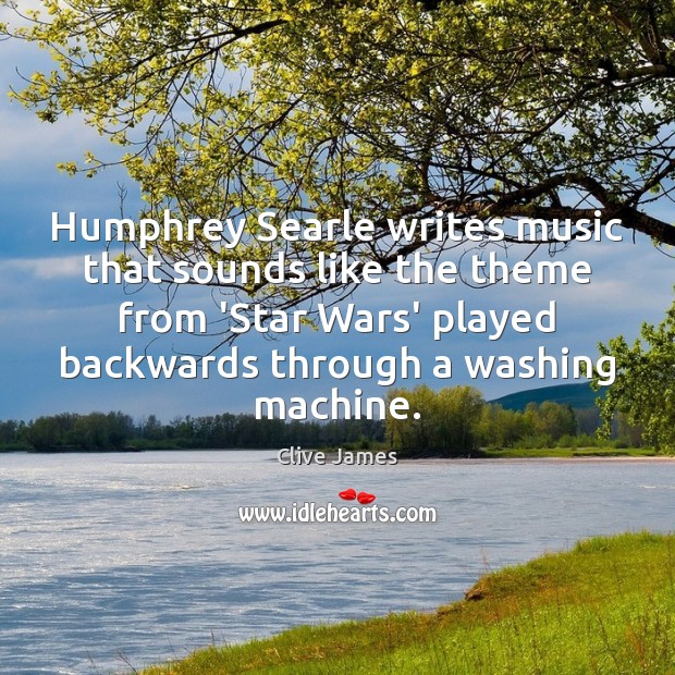 Humphrey Searle writes music that sounds like the theme from ‘Star Wars’ Image