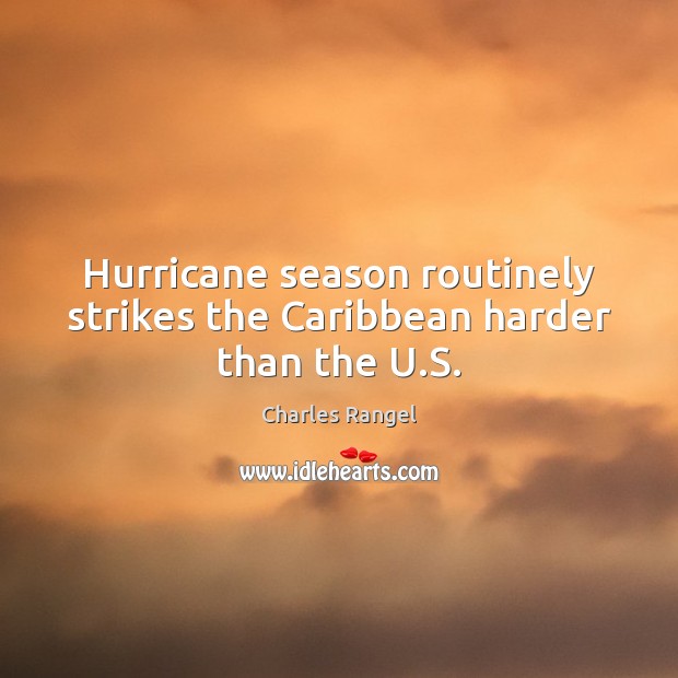 Hurricane season routinely strikes the Caribbean harder than the U.S. Image