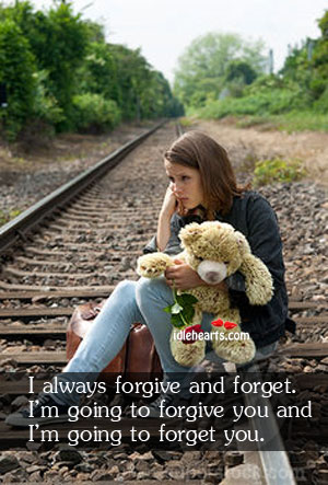 Forgive and forget Image