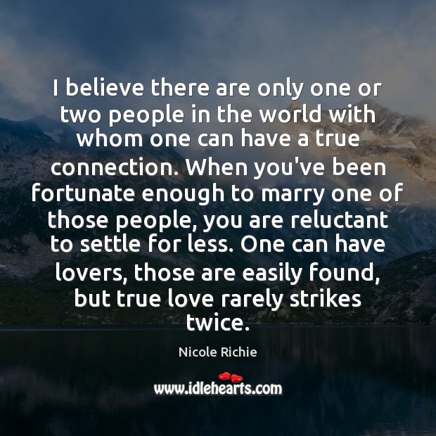 I believe there are only one or two people in the world Image