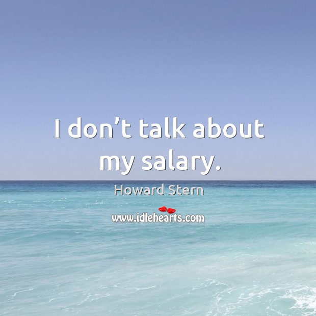 Salary Quotes