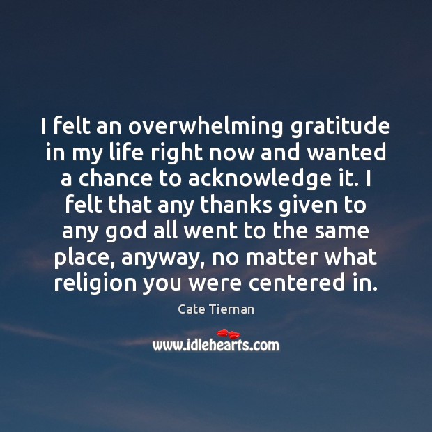 I felt an overwhelming gratitude in my life right now and wanted No Matter What Quotes Image