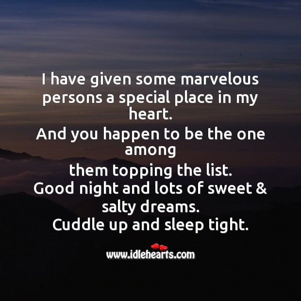 I have given some marvelous Good Night Quotes Image