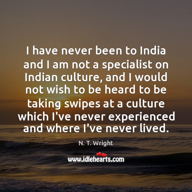 I have never been to India and I am not a specialist Image