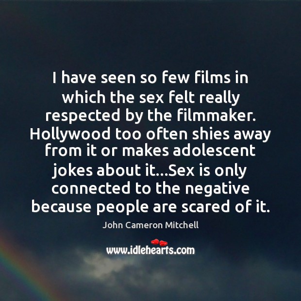 I have seen so few films in which the sex felt really Image