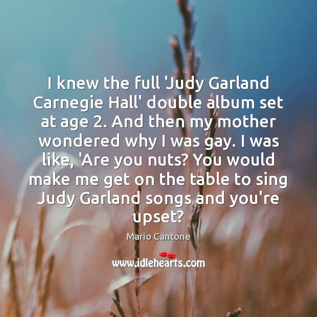 I knew the full ‘Judy Garland Carnegie Hall’ double album set at Image