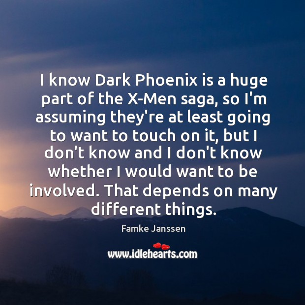 I know Dark Phoenix is a huge part of the X-Men saga, Image