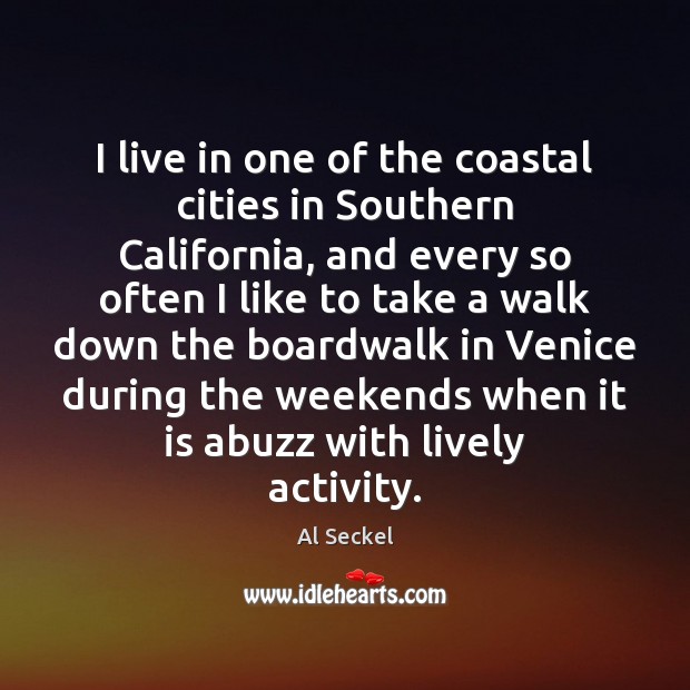 I live in one of the coastal cities in Southern California, and Image