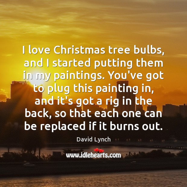 I love Christmas tree bulbs, and I started putting them in my 