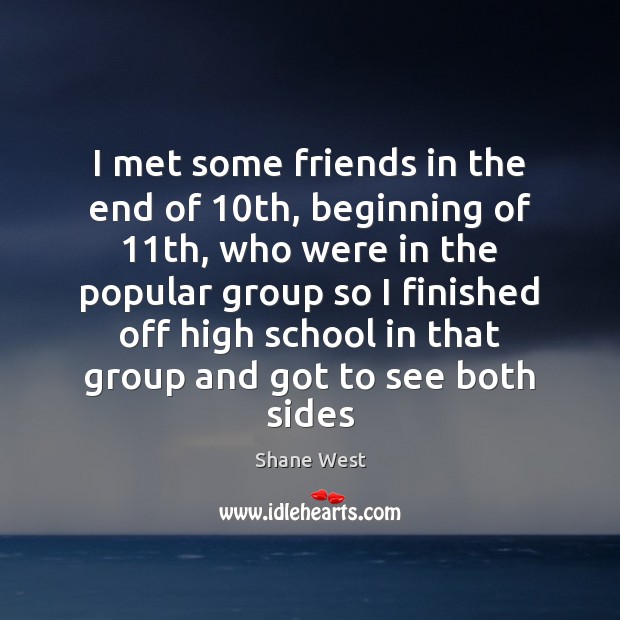 I met some friends in the end of 10th, beginning of 11th, Image