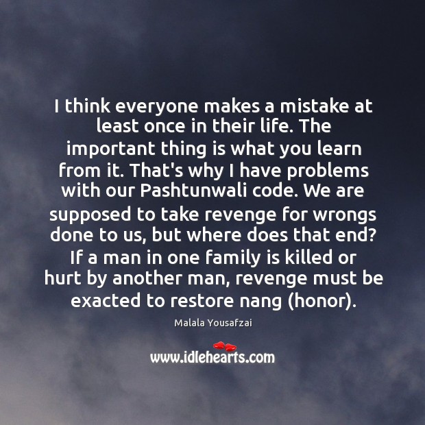 I think everyone makes a mistake at least once in their life. Image