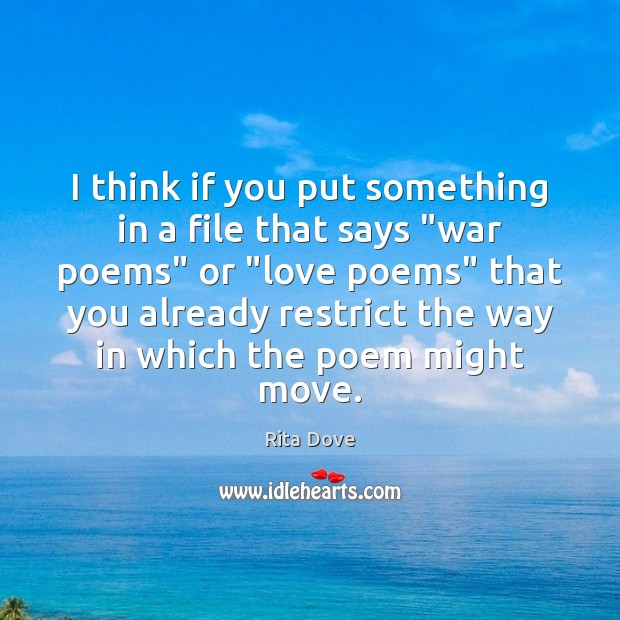 I think if you put something in a file that says “war Image