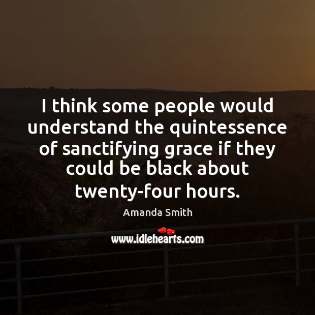 I think some people would understand the quintessence of sanctifying grace if Image