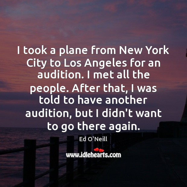 I took a plane from New York City to Los Angeles for Image