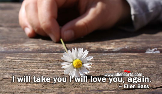 I will love you, forever and ever Water Quotes Image