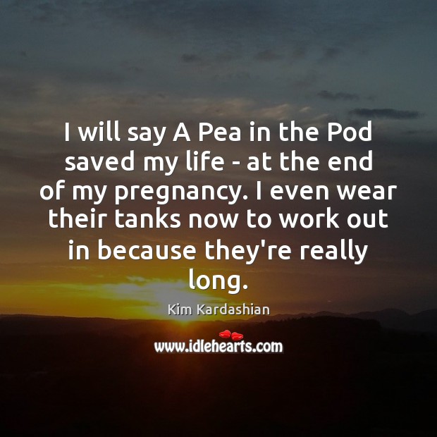 I will say A Pea in the Pod saved my life – Image