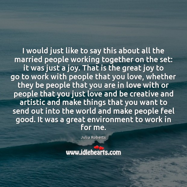 I would just like to say this about all the married people Image