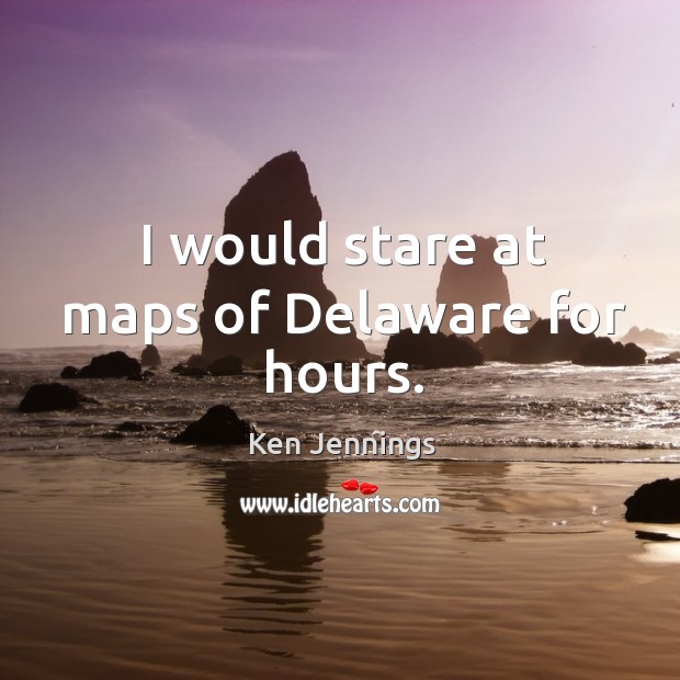 I would stare at maps of delaware for hours. Image