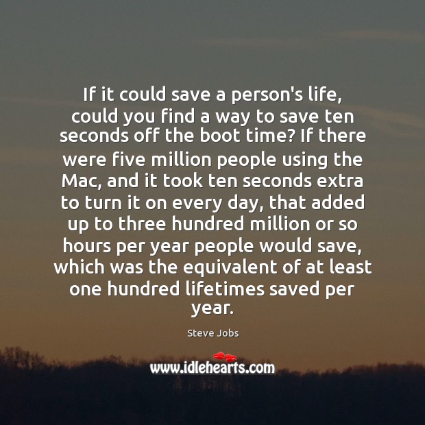 If it could save a person’s life, could you find a way Image