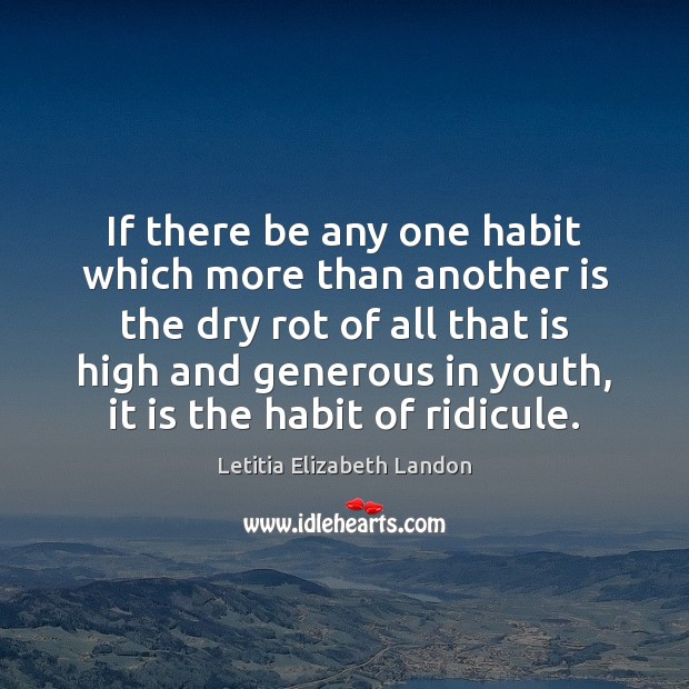 If there be any one habit which more than another is the Image