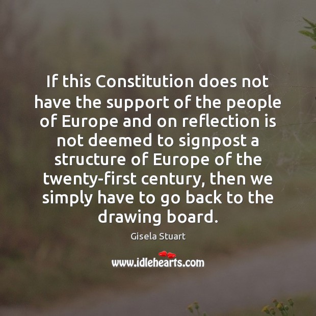 If this Constitution does not have the support of the people of Image
