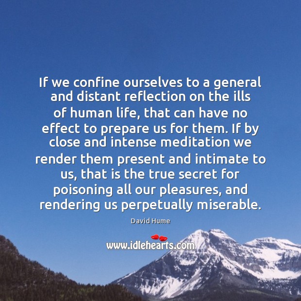 If we confine ourselves to a general and distant reflection on the Image