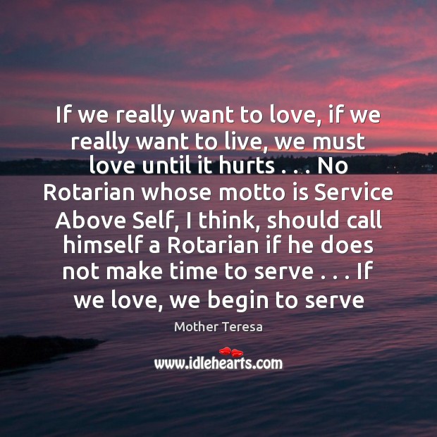 If we really want to love, if we really want to live, Image