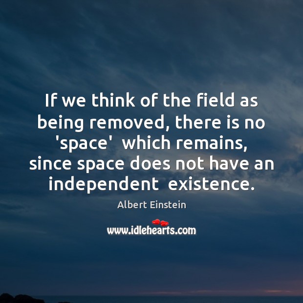 If we think of the field as being removed, there is no Image