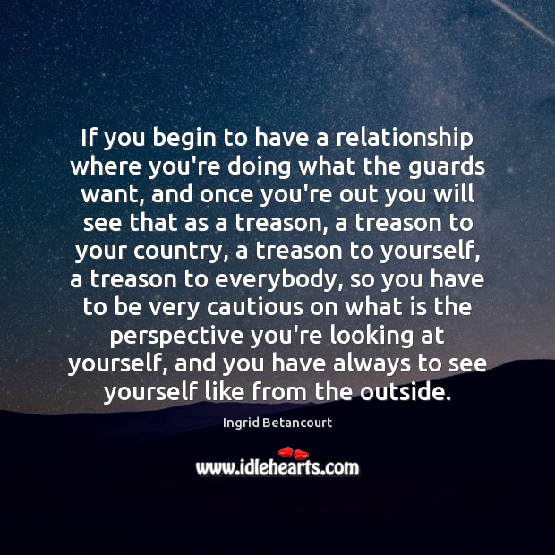 If you begin to have a relationship where you’re doing what the Image