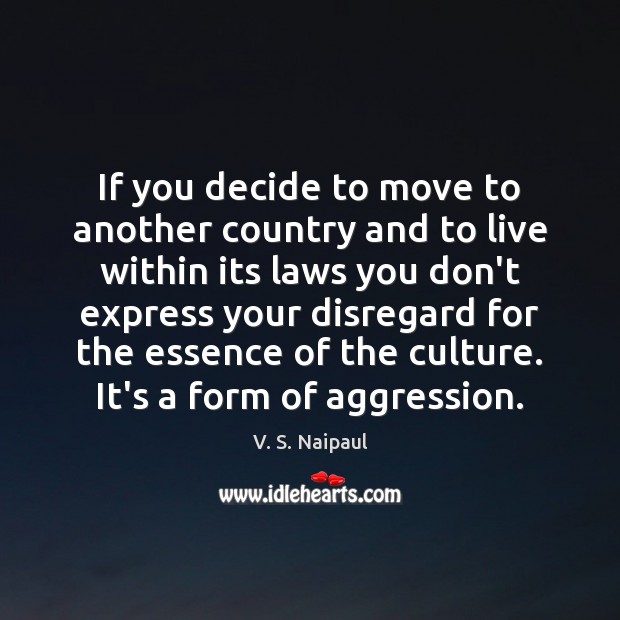 If you decide to move to another country and to live within Image