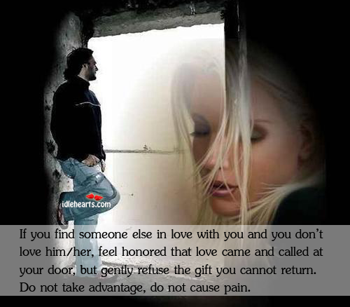 If you find someone else in love with you and you don’t With You Quotes Image