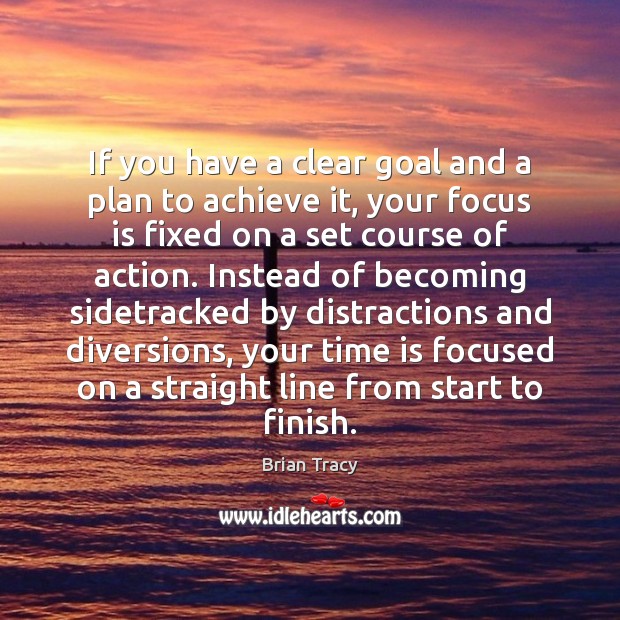 If you have a clear goal and a plan to achieve it, Image