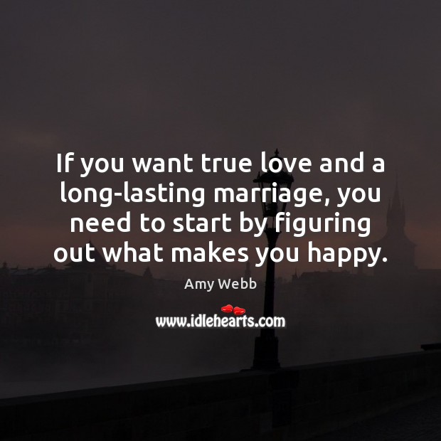 If you want true love and a long-lasting marriage, you need to True Love Quotes Image