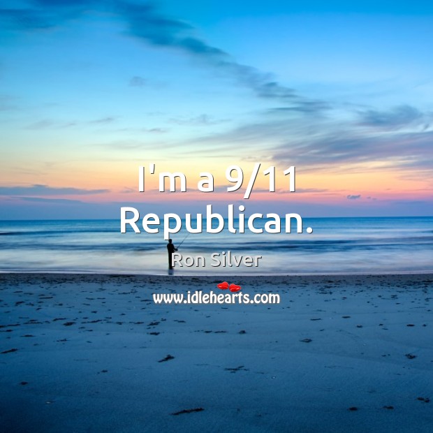 I’m a 9/11 Republican. Image