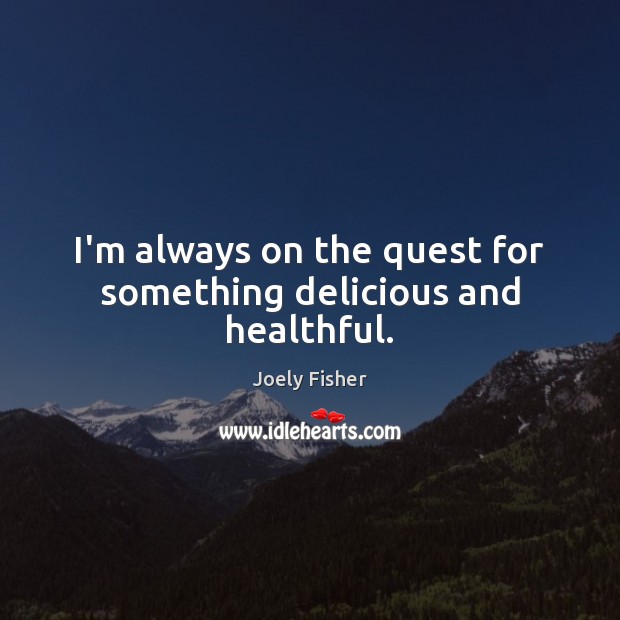 I’m always on the quest for something delicious and healthful. Image