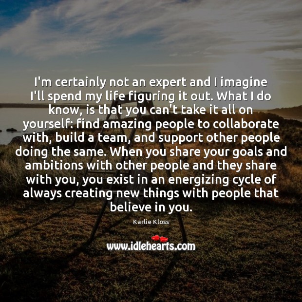 I’m certainly not an expert and I imagine I’ll spend my life Image