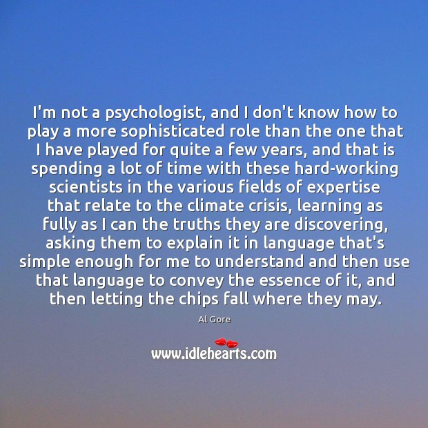 I’m not a psychologist, and I don’t know how to play a Image