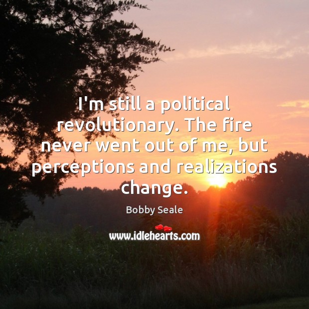 I’m still a political revolutionary. The fire never went out of me, Image