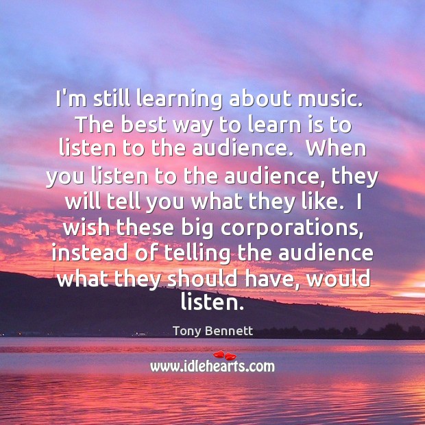 I’m still learning about music.  The best way to learn is to Image