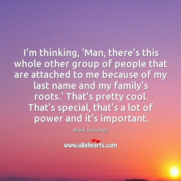 I’m thinking, ‘Man, there’s this whole other group of people that are Image
