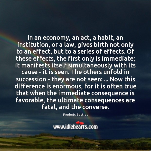 In an economy, an act, a habit, an institution, or a law, Image