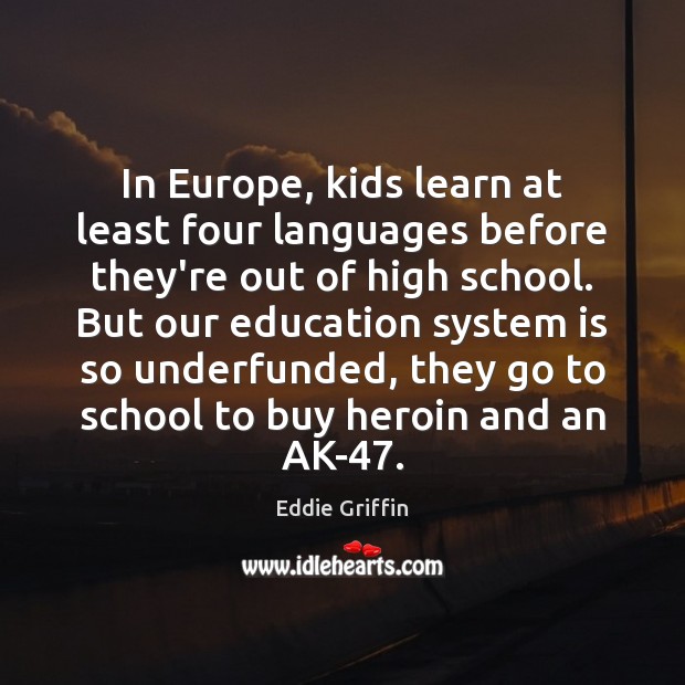 In Europe, kids learn at least four languages before they’re out of Image