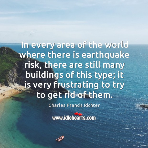In every area of the world where there is earthquake risk, there are still many buildings of this Image